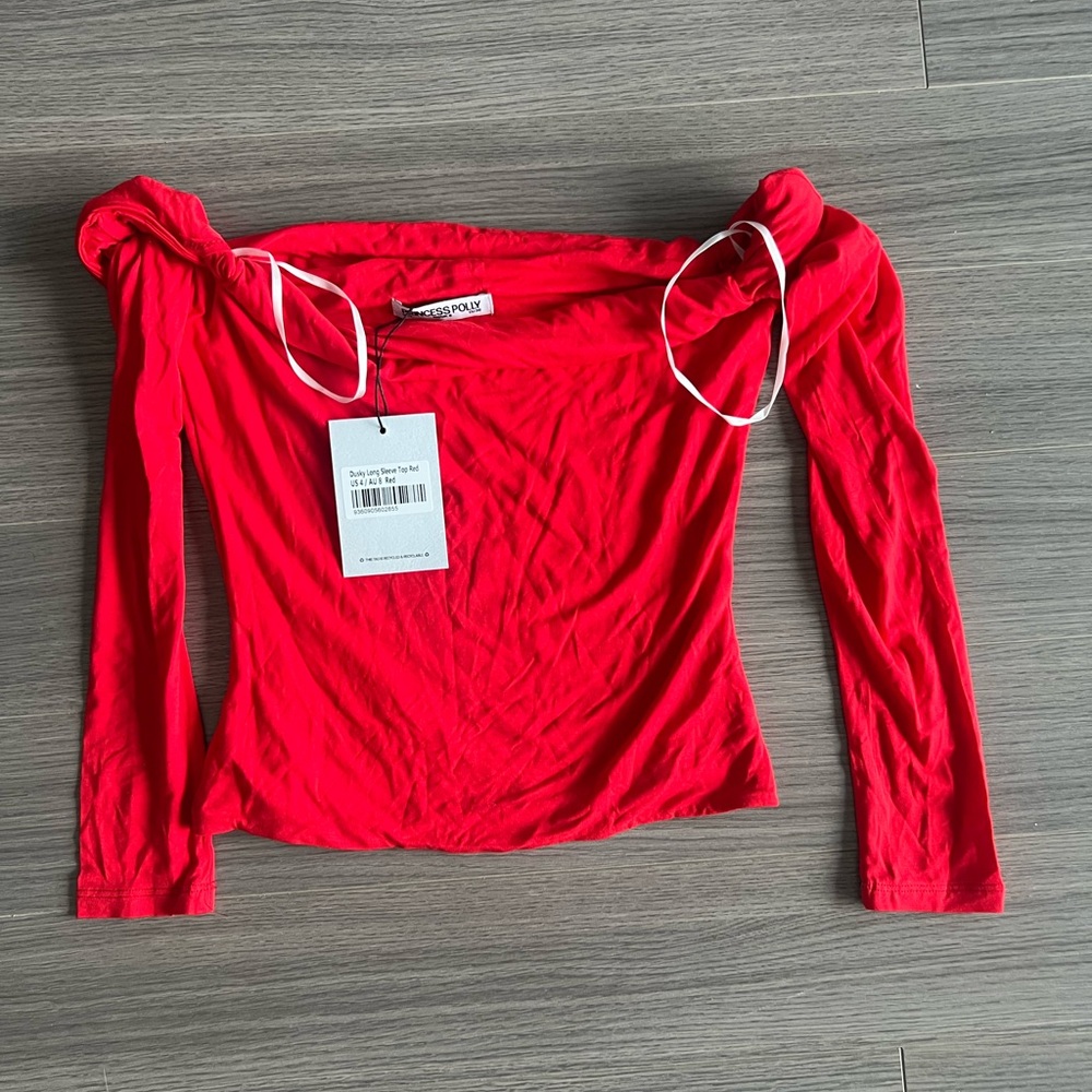 Princess Polly Dusky Long Sleeve Top - Picture 2 of 3